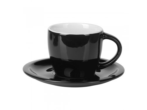 MOMENTO C - Šolja za cappuccino sa tacnom od fine keramike, 150 ml